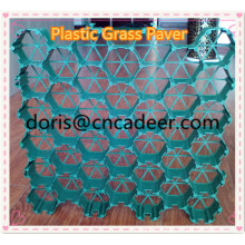 Landscaping Porous Parking Lot Plastic Grass Paver